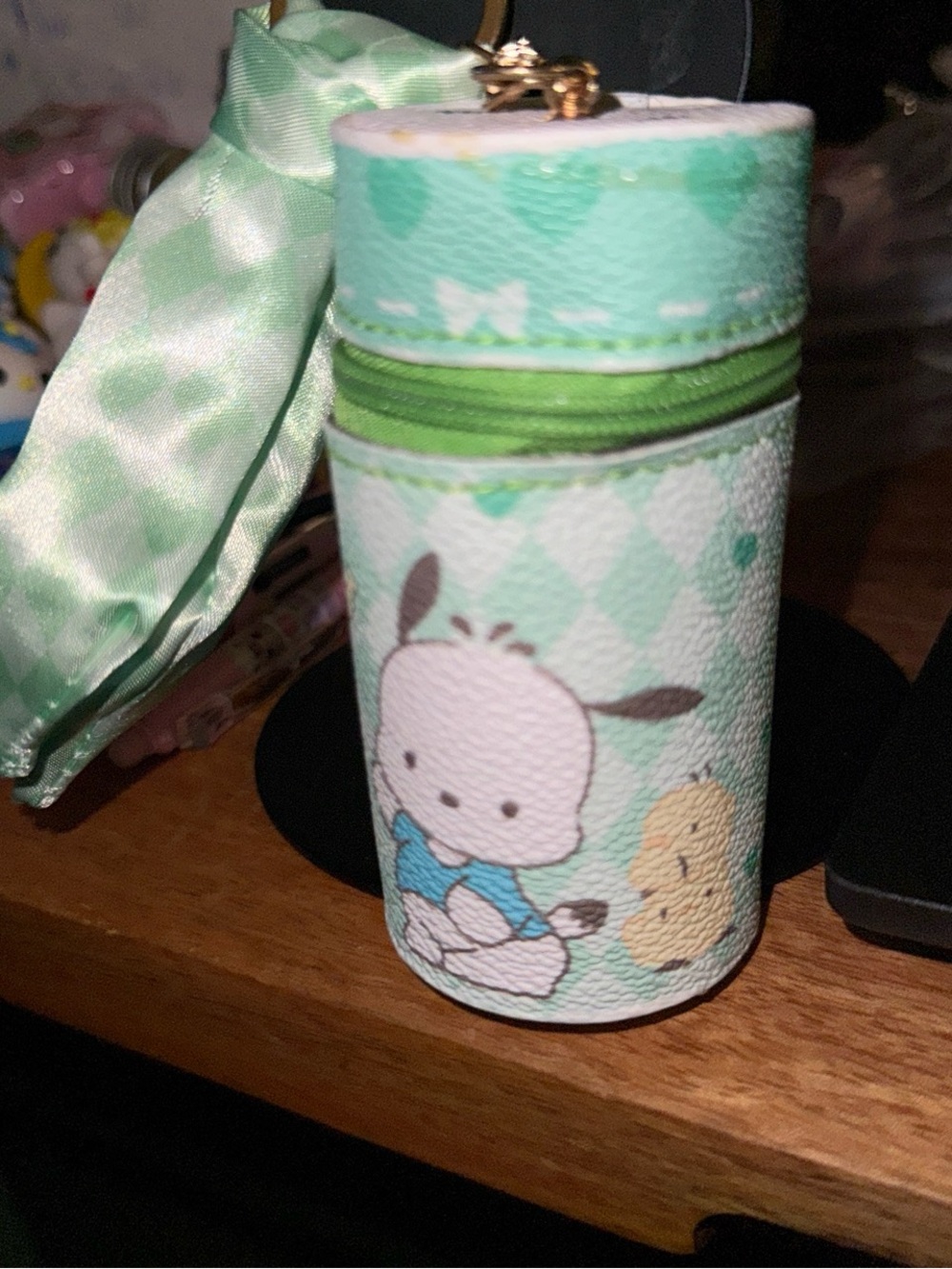 Pocha makeup case keychain